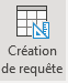 bouton requête création