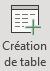 bouton creation table