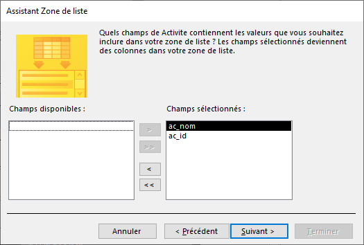 assistant zone de liste3