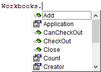 saisie des propriétés à la volée