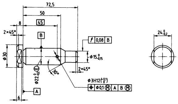 exemple explicite issu de iso2768-2