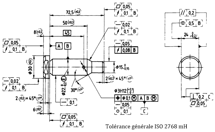 exemple implicite issu de iso2768-2