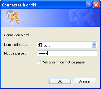 Connexion à l'ordinateur 1