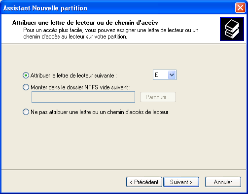 Assistant Nouvelle Partition 3