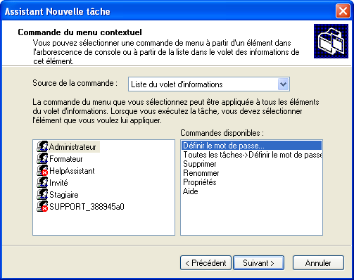 Assistant nouvelle tâche 11