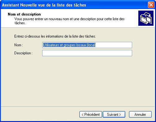 Assistant nouvelle tâche 3