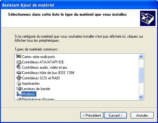 Assistant Ajout de matériel 5