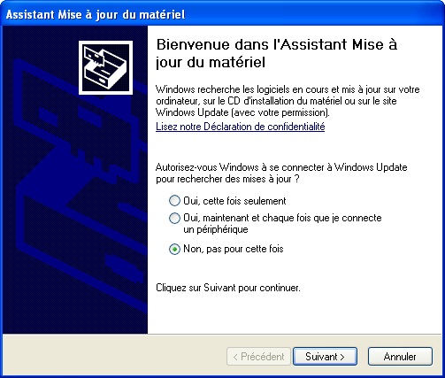 Assistant installation 1