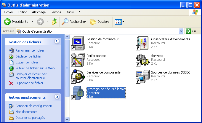 Stratégie de sécurité 1